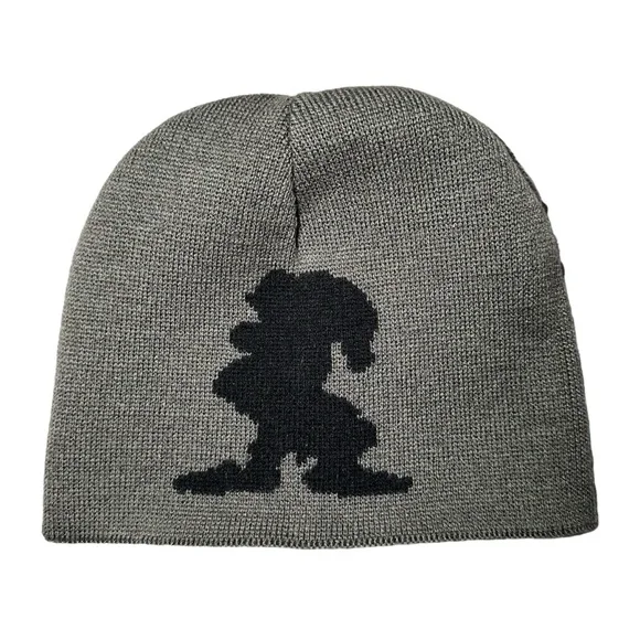 Disney- Black Cozy Reversible Grumpy Beanie- Adult OS- Unisex - Picture 4 of 7